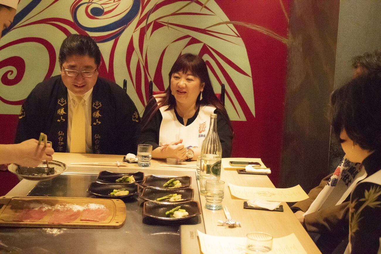 Katsuyama Sake Event bei KABUKI