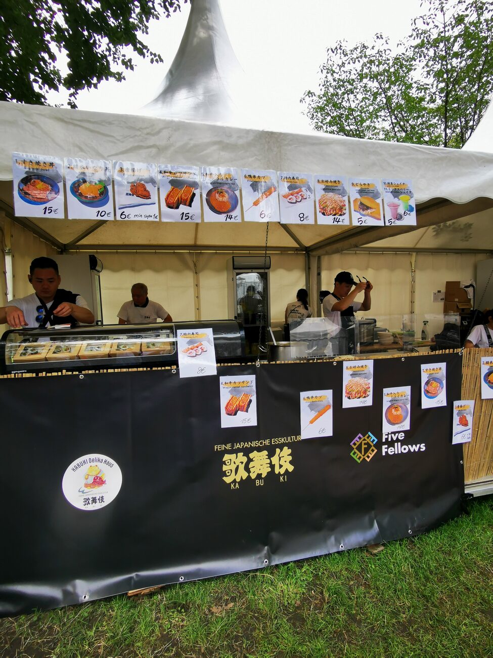 Main Matsuri – Teppanyaki im Freien