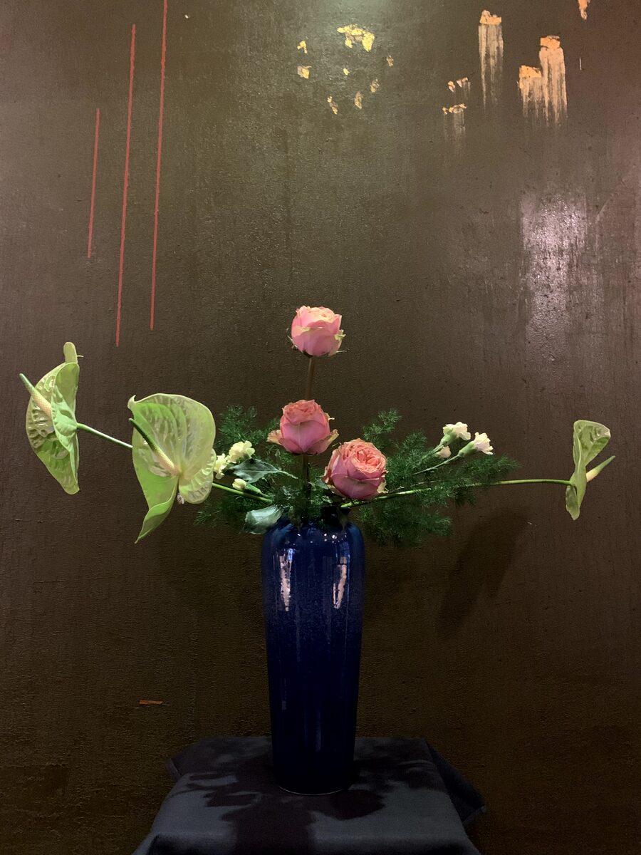 Ikebana-Arrangement im KABUKI