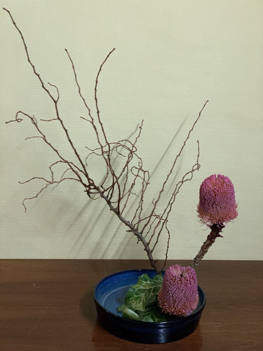 Ikebana-Arrangement im KABUKI